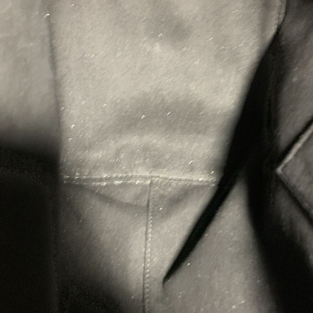 Aritzia Auxiliary Black Leather Tote Bag Purse Carry All + Coin Purse EUC - Picture 9 of 16